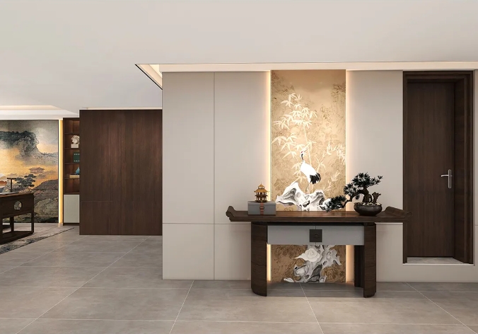 宋風(fēng)雅韻丨193㎡宋式美學(xué)雅居，新中式風(fēng)格的天花板